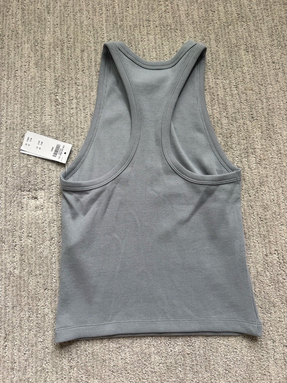 Abercrombie & Fitch Ribbed Racerback Tank - small - Picture 2 of 4